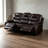 Brown 3‑Seat Motion Sofa