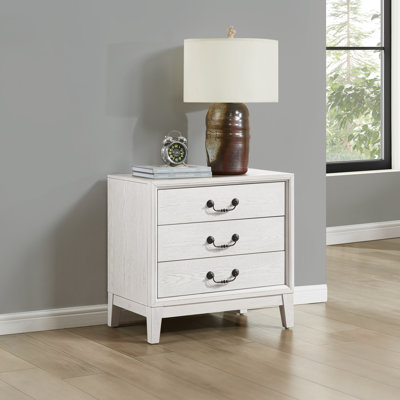 Bartlett 3 Drawer Nightstand 