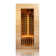 Hongyuan 1 Single Person Indoor Low EMF FAR Infrared Sauna in Hemlock