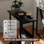 Table d'appoint pour petits espaces, table de bout étroite avec porte-revues, table de chevet pour chambre à coucher-2037263307-2037263313