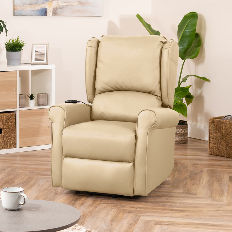 Partingt Heated Massage Chair, Cream