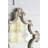 30" X 23.5" Artistic White Diamond Scrollwork Mirror