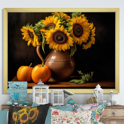 Tournesol doré nature morte II