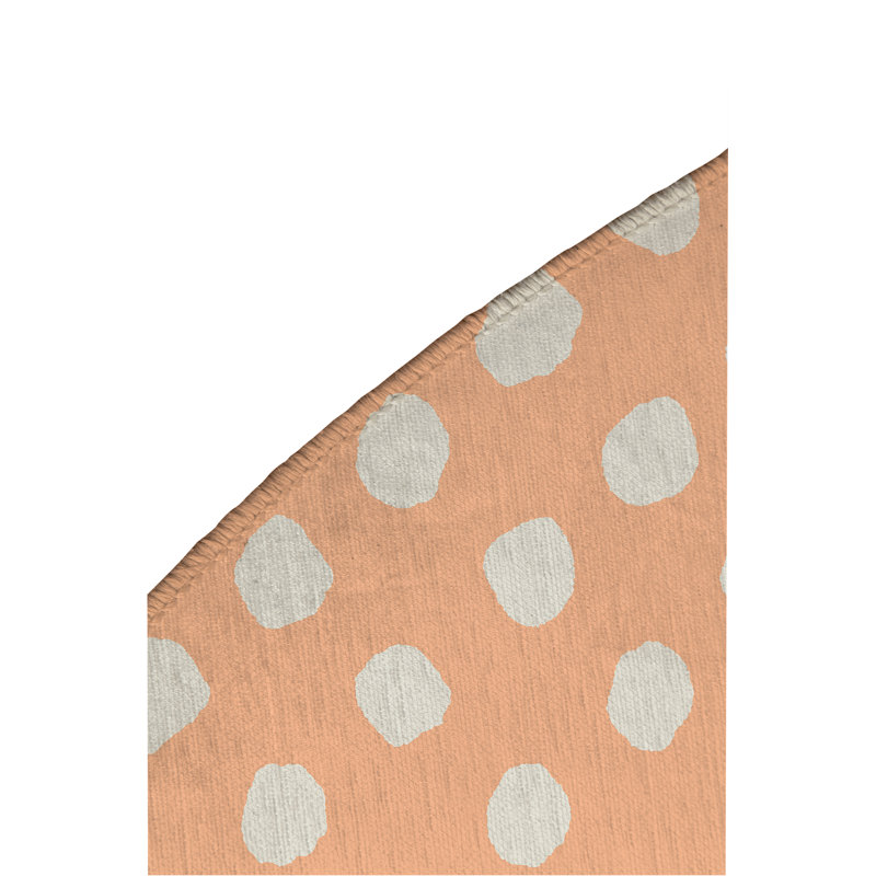 Grand tapis de jeu pour enfants, Pêche / orange