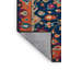 Tapis gris Tabriz lavable à la machine-1813192525