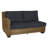 Saddleback 63'' Wide Premium All-Weather Wicker Loveseat with Cushions-26079942-46000930