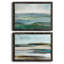 River Valley - Ensemble de 2 peintures sur toiles encadrées-322317618-322317609