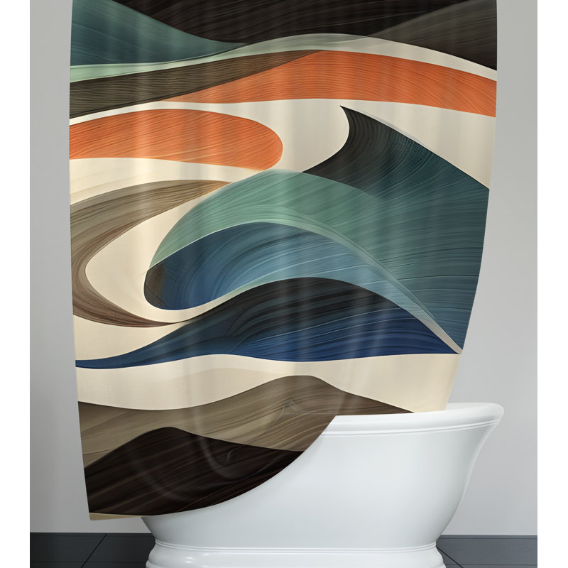 Rideau de douche Connelley, H 72 po x l 70 po