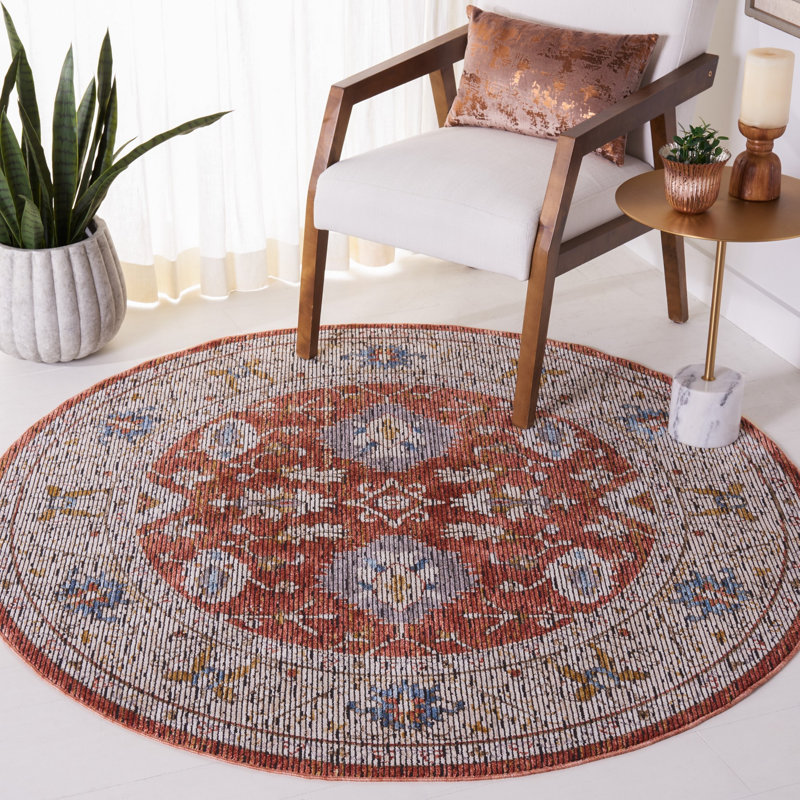 Sierra Performance Oriental Rug, Round 6'