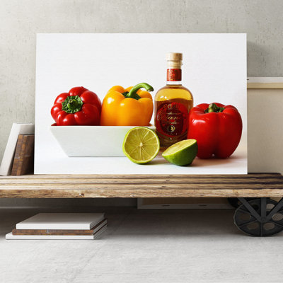 Vegetables Ingredients Photographic - Wrapped Canvas