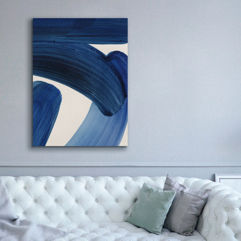  «My Baby Blue 2» par Farida Zaman, art mural sur toile, 40 po x 54 po