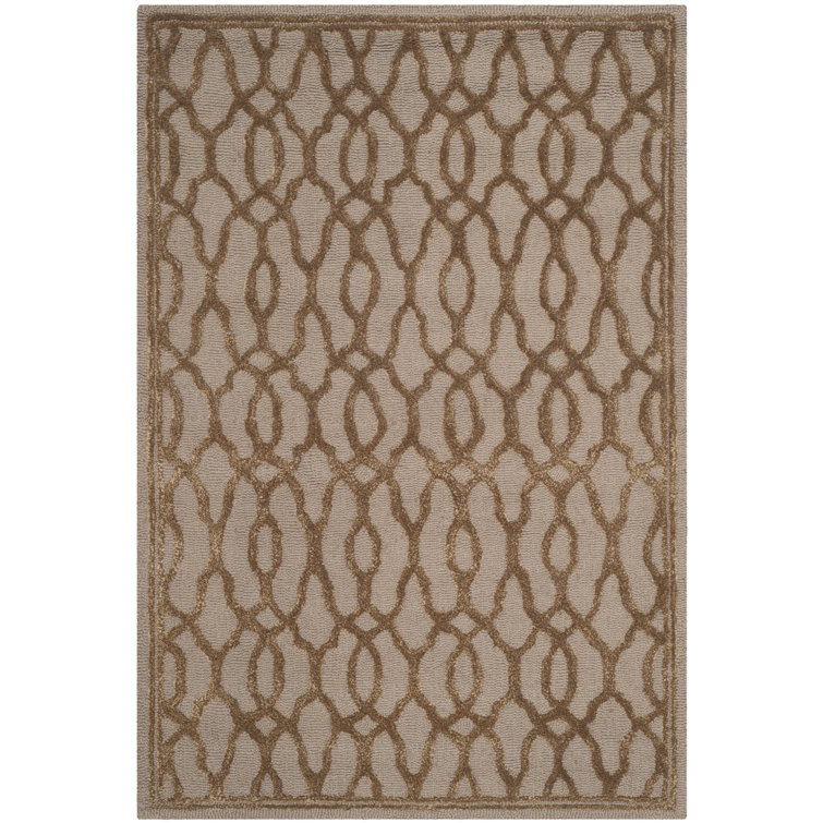 Ellis-James Hand Tufted Wool Geometric Rug