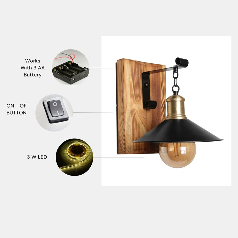 Delray LED Wallchiere