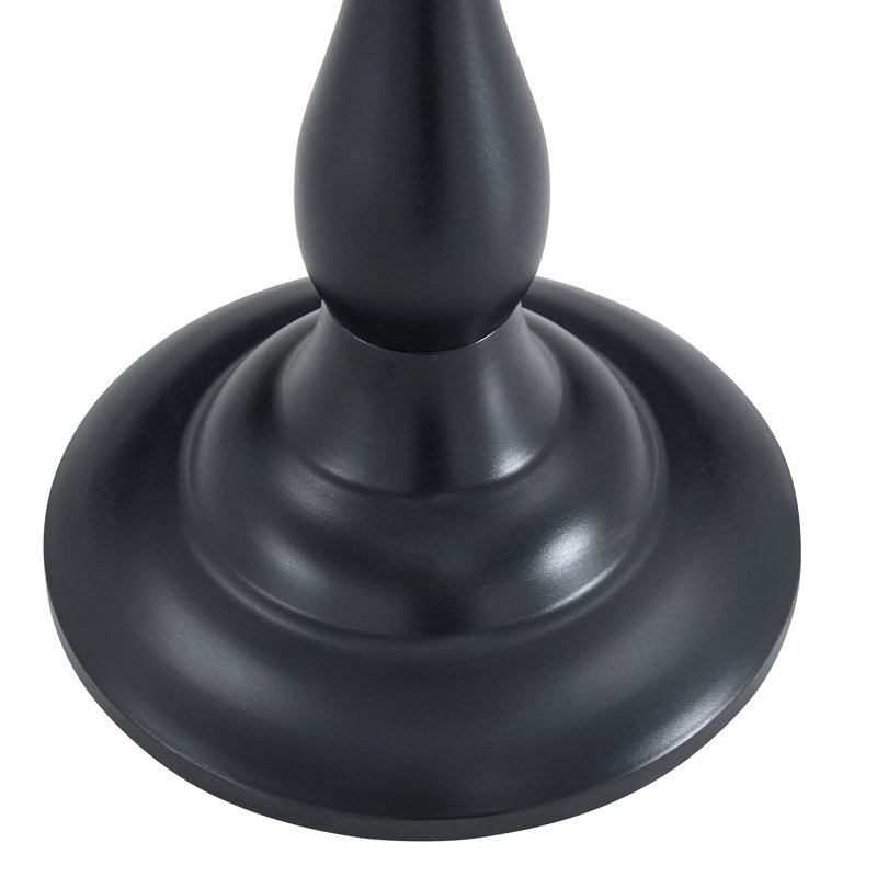 Tables de bout peu encombrantes, table d'appoint moderne en métal et verre de 19,6 pouces pour la maison