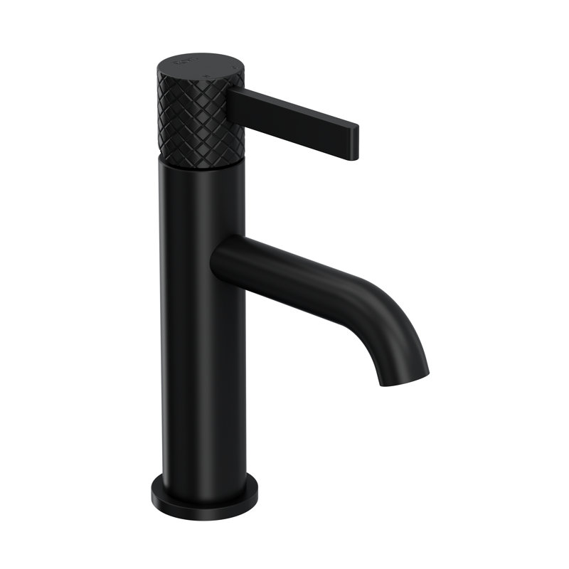 Tenerife Single Handle Lavatory Faucet, Matte Black