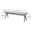Banc rembourré Swader