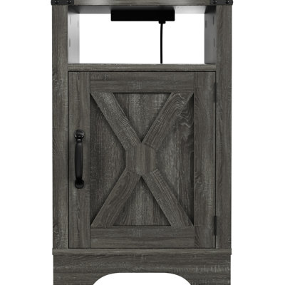 Nightstand with Charging Station