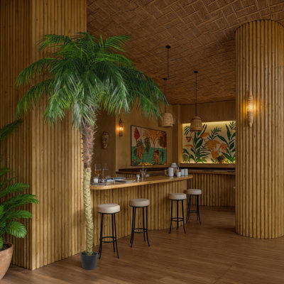 Artificial Potted Phoenix Palm Tree