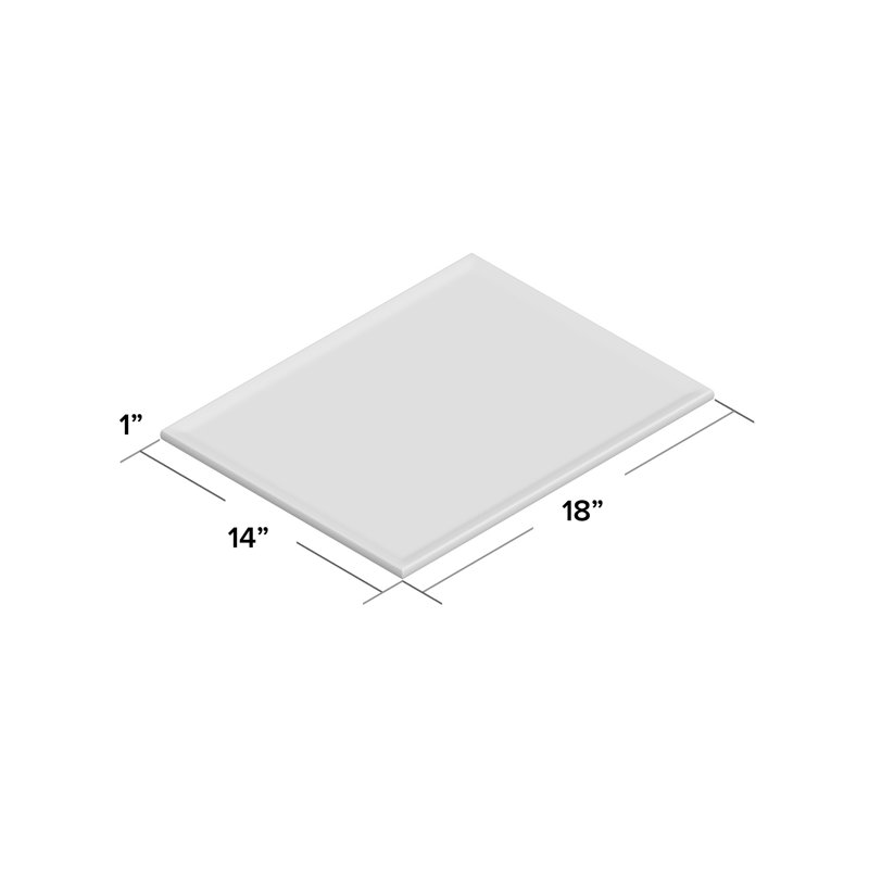 Synthia Polyester Geometric Rectangle Placemat, Blue