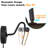 10W Dimmable LED Picture Light Fixture, Plug In/Hardwired,3CCT-82204612