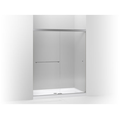 Revel 59.63" x 70" Double Sliding Shower Door with CleanCoat® Technology