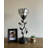 Simonetti Tiffany Torch Table Lamp Stained Glass Baroque Style USB Ports LED Bulb 6"W*6"D*20"H-1656783140