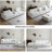 White Polyester Modular Sofa cushion couch-1050627272
