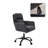 Modern Upholstered Office Chair with Adjustable Height, PU Leather Swivel Desk Chair for Home Office, Bedroom or Vanity-2027666743-2027666742