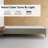 Karvin 15" Premium Velvet Material Wood Box Spring/Bed Frame, Durable, Stylish, Multi Color-88933204-88933190
