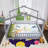 Wood Frame Full Size House Bed With Fence-236991203-236991231