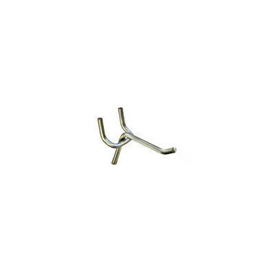 1" Metal Wire Hook: 0.148" Diameter, 50-Pack