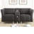 Fuze Reception Chair with Metal Frame-44767453-44767454