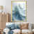 Impression dorée sur toile encadrée sélectionné