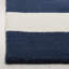 Fairchild Striped Handmade Tufted Wool Navy/Ivory Area Rug-21774022