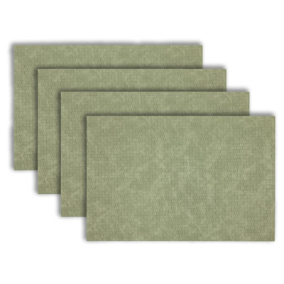 Placemats Set Of 4 12" X 18" Heat-Resistant Table Mats For Dining Table Set For 4 Kitchen & Dining Room Decor Farmhouse, Boho, & Modern Style Easy To Clean, Durable & Stylish Table Decor