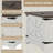Jareal Coffee Table,Farmhouse Lift Top Coffee Table,Square Coffee Table with Storage for Living Room-407350936-456811781-404751726