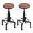 Dicle Swivel Adjustable Height Counter Stool with Metal Frame-1818652456-1871088571