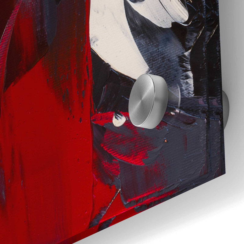«Contour Of The Sin», art mural en verre acrylique, H 36 po x l 36 po x P 0,2 po