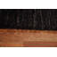 Tapis noir en laine noué à la main de conception unique 5 pi 7 po x 7 pi 10 po New Age Burchette