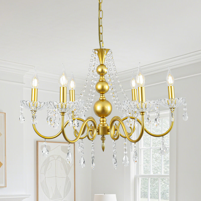 6 - Light Candle Style Chandelier