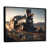 Black Floater Framed