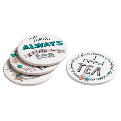 Stoneware Round 1 Piece Coaster