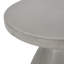 Table d'appoint d'extérieur en béton léger