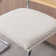 Ambrine Low Back Boucle Upholstered Counter/Bar Stool with Rattan Back and Steel Sled Frame