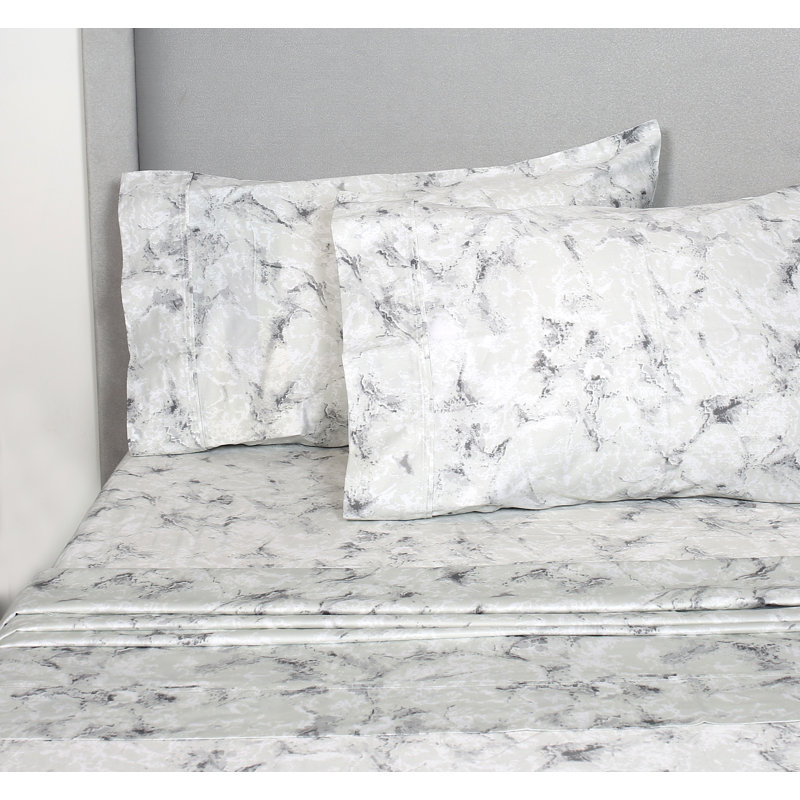 Modern & Contemporary Cotton Abstract Duvet Cover, King