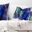 Flower Grid - coussin à imprimé abstrait-29457847