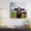 Dites quoi? Reproduction de photo sur toile tendue-20159267-72605144-72605145