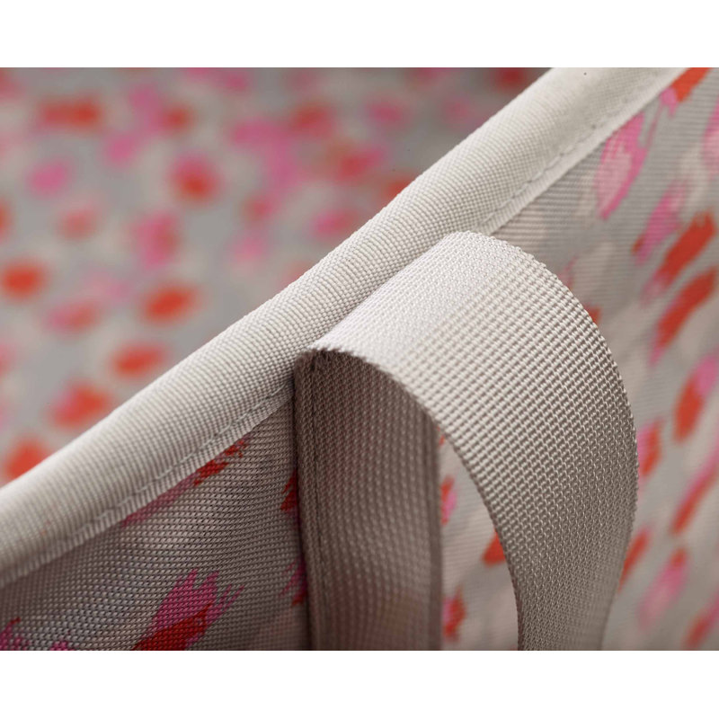 Joseph Joseph Hold-All 35-Liter Collapsible Laundry Basket, Peach Blossom