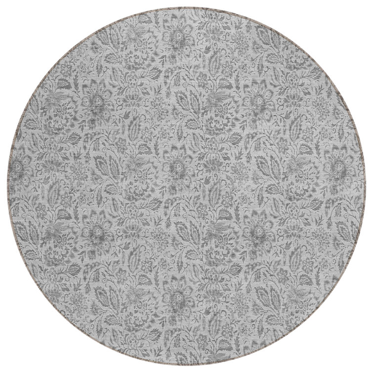 Fareham Washable Floral Indoor / Outdoor Rug