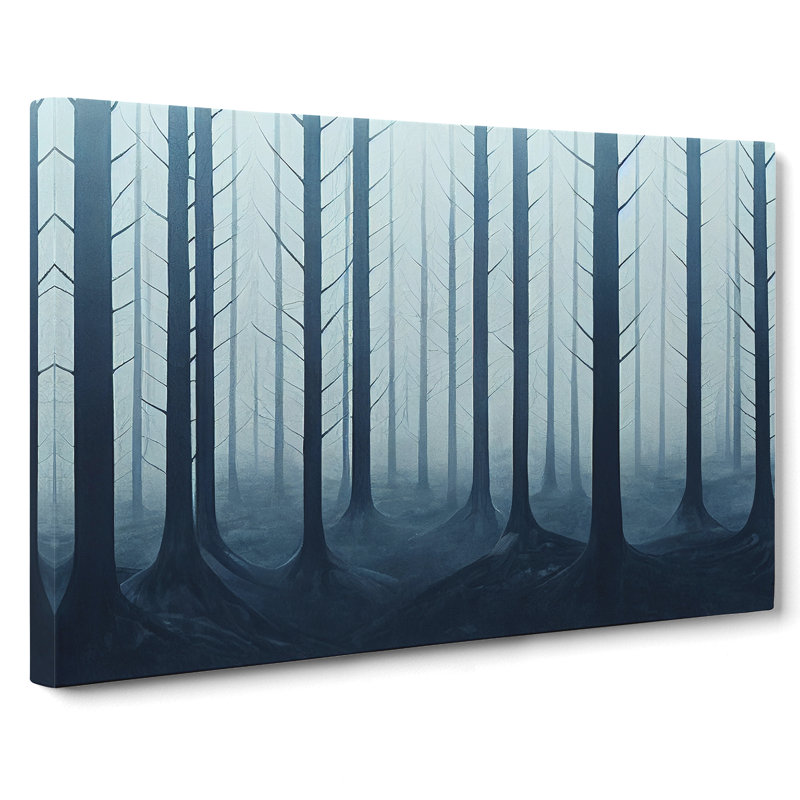 Riveting Forest - Wrapped Canvas, 35cm H x 50cm W x 3cm D